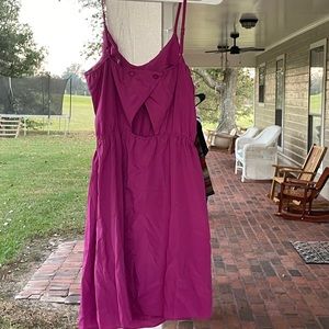 BCBG Generation Fushia Cutout Dress